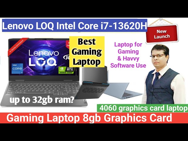 Lenovo LOQ Intel Core i7-13620H | 8gb graphics card laptop | laptop for gaming