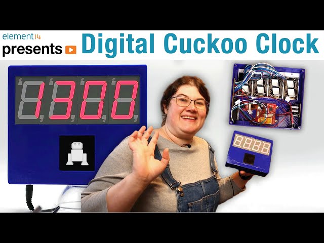 Building My Dream Digital Clock: DIY 7 Segment Display with a Cute Robot Twist!
