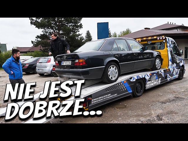 Mercedes wrócił do Piotrka na lawecie! 😱 | Mercedes 500E