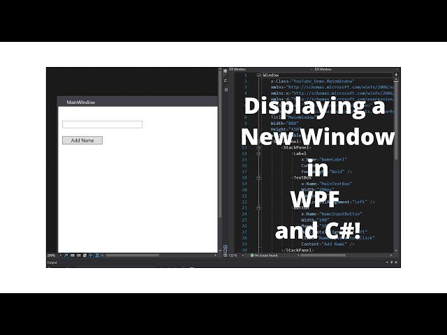 How to Open A New Pop up Window WPF C#   WPF Tutorial Part 6