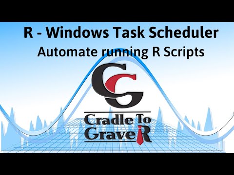 Windows Task Scheduler R Script Automate