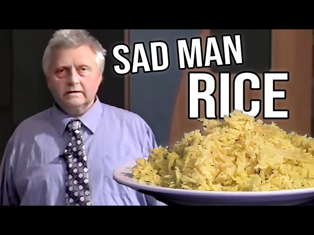 Sad Man Teaches Us The Secrets Of Cooking Rice