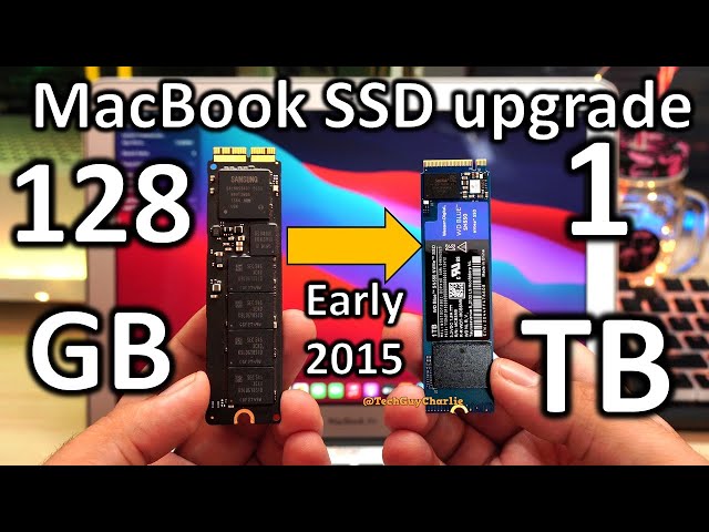 MacBook Air Storage Upgrade from 128GB to 1TB NVMe SSD (Early 2015, Without losing data)