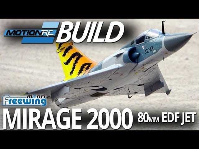 Freewing Mirage 2000 80mm EDF Jet - Build Video - Motion RC