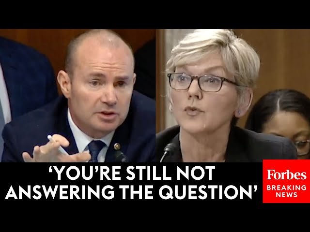 'How Many Degrees Will Global Decrease As A Result Of Moving To Net Zero?': Mike Lee Grills Granholm