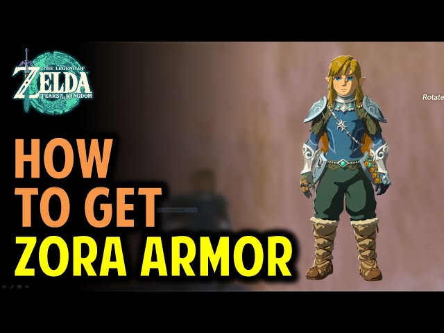 How to Get Zora Armor - Needed to Climb Waterfalls | The Legend of Zelda: Tears of the Kingdom