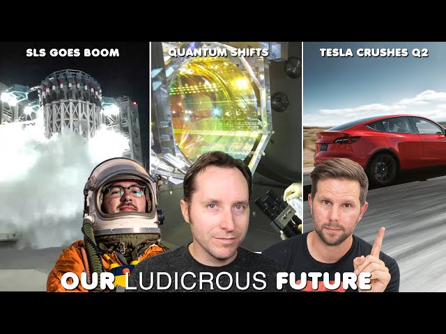 Tesla Crushes Q2, NASA SLS Explodes, Spooky Quantum Movements - Ep 91