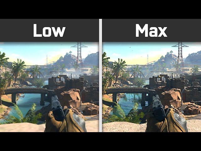 Warzone 2.0 Low vs. Max (Graphics & Performance Comparison)