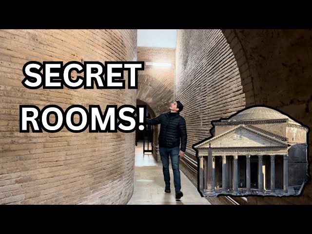 Explore the secret rooms of the Pantheon