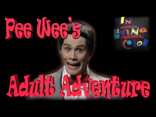 Jim Carrey: Pee Wee's Adult Adventure - In Living Color #comedy