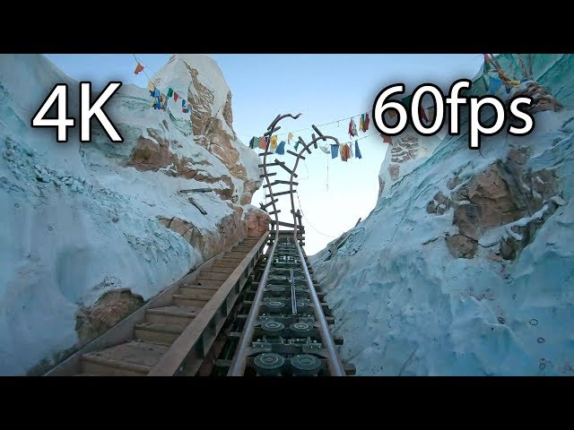 Expedition Everest front seat on-ride 4K POV @60fps Disney's Animal Kingdom