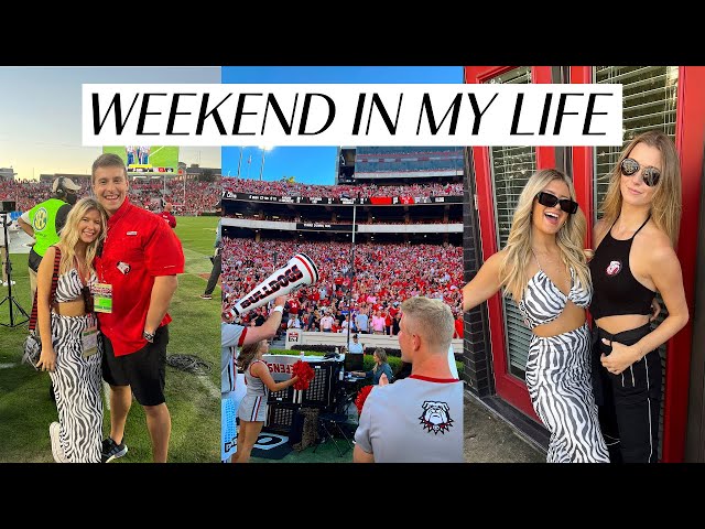 weekend in my life: going back to COLLEGE (university of georgia)