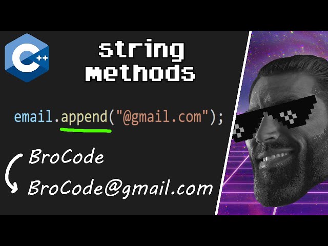 Useful string methods in C++ 〰️