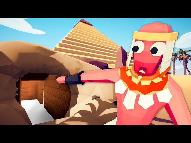 The Pyramid's Buried Secrets - Totally Accurate Battle Simulator