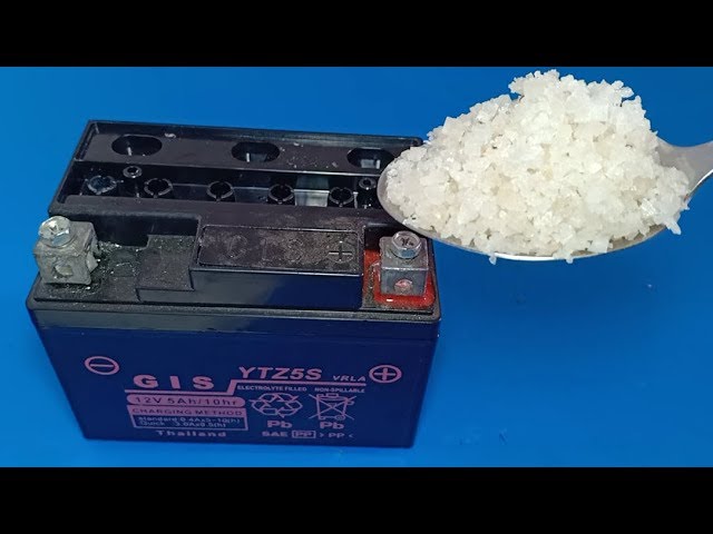 How to repair dead  dry battery at home , Lead acid battery repairation