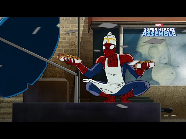 Hulk Stole Spider-Man's Hot Dog | Avengers Assemble