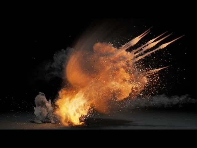 4K Explosive Hit - EmberGen