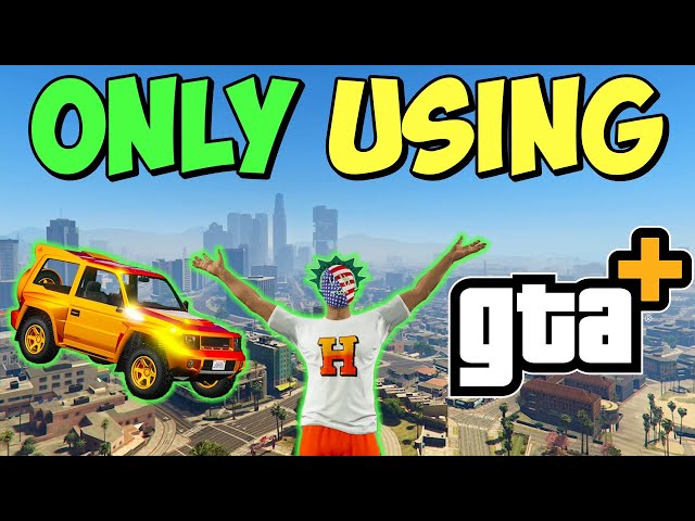 I Started as a Level 1 in GTA 5 Online With ONLY GTA+ PART 3 | GTA 5 Online Starting Out GTA+
