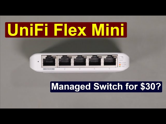 Ubiquiti Unifi Flex Mini Managed Switch