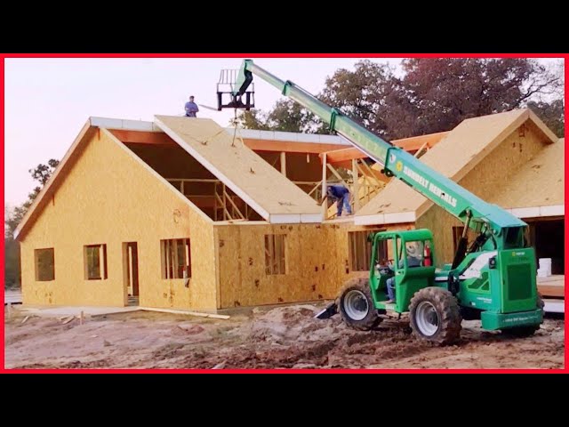 Incredible Fastest Wooden House Construction - Faster And Less Inexpensive Construction Solutions #5
