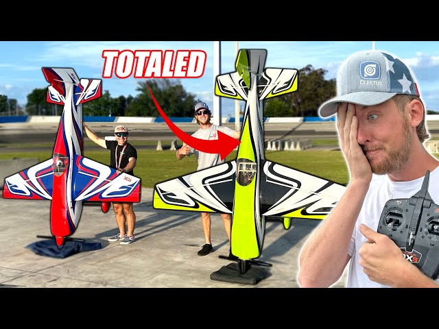 I Bought a GIANT Gas R/C Plane... Wrecked It IMMEDIATELY