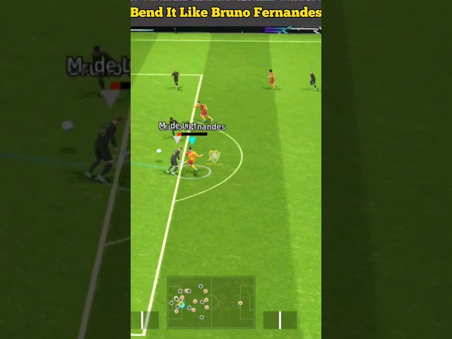 Bend It Like Bruno Fernandes | eFootball 2024 Mobile