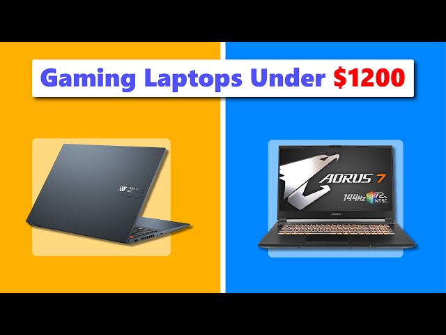 Top 4 Best Gaming Laptops Under $1200 (2024 Edition)
