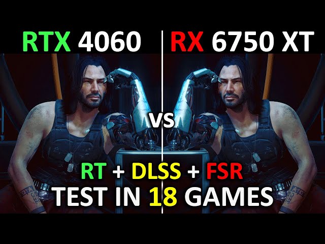 RTX 4060 vs RX 6750 XT | Test in 18 Games | 1080p - 1440p | The Ultimate Comparison! 🔥 | 2024