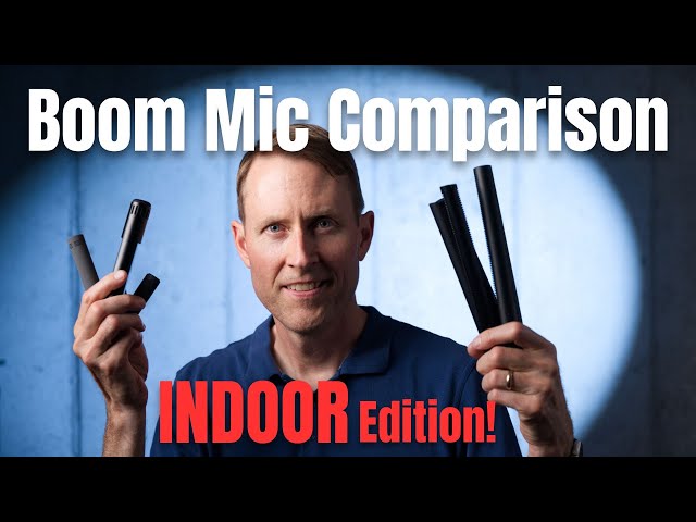 Can You Use a Shotgun Mic Indoors? Shotgun vs Pencil Condenser Boom Microphones