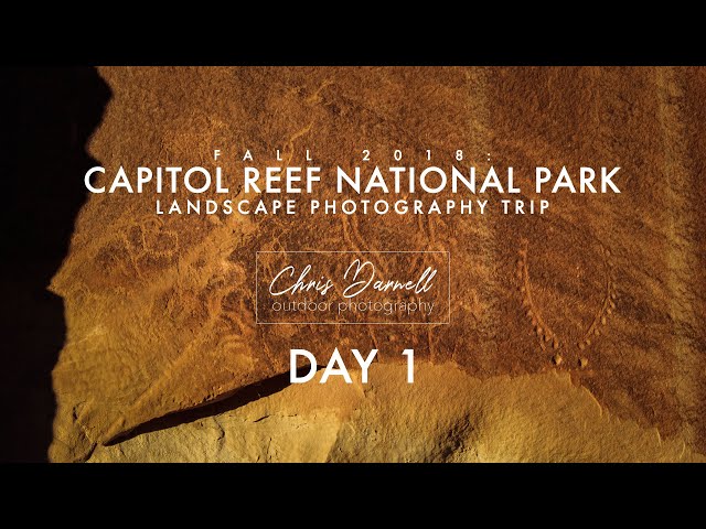 Fall 2018: Capitol Reef National Park (Day 1)
