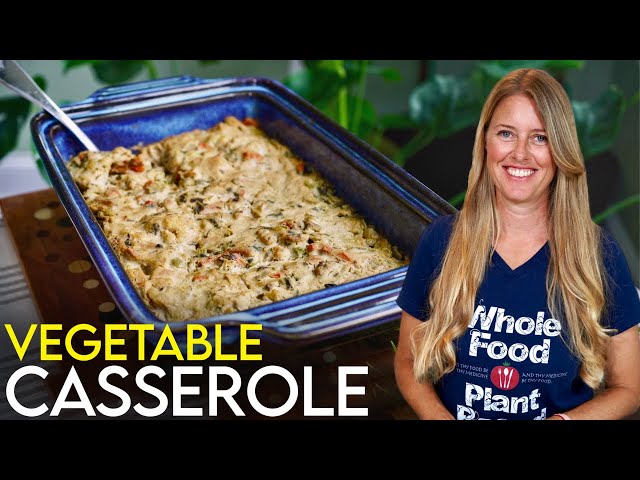 CREAMY VEGETABLE CASSEROLE | Healthy Vegan Comfort Food