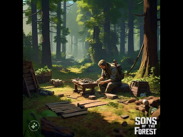Let's Build in Sons of The Forest - #shorts Stream