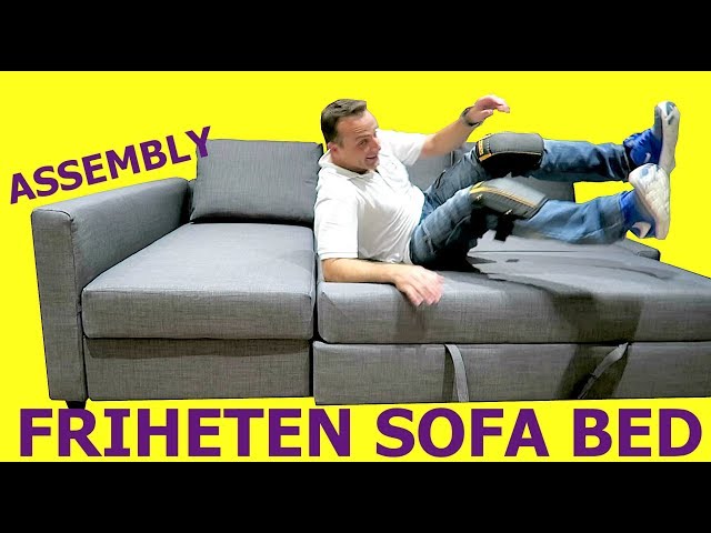 IKEA FRIHETEN Sofa Bed Assembly instructions