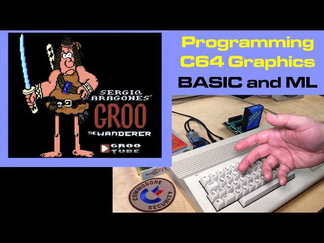 Displaying Commodore 64 Graphics in BASIC and Assembly (Featuring: Art by Groo Tube)