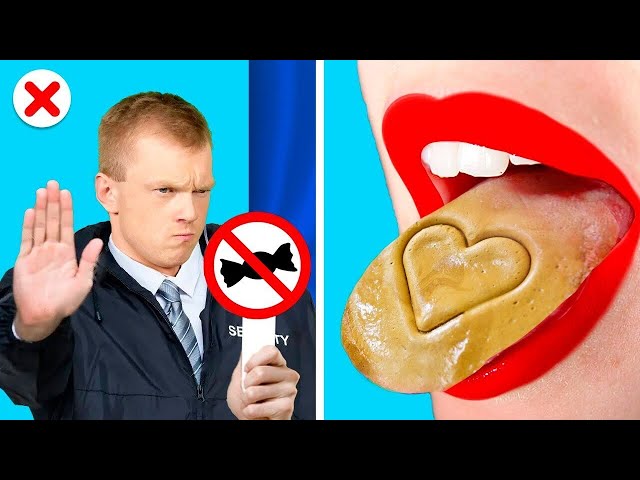 How To Sneak Food Into Movies | Cool Sneaking Tricks and Funny Moments