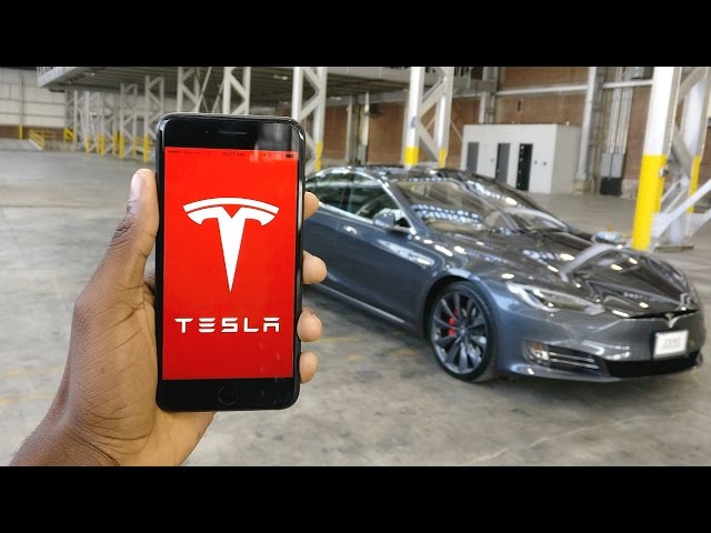 Tesla Model S P100D: The App!