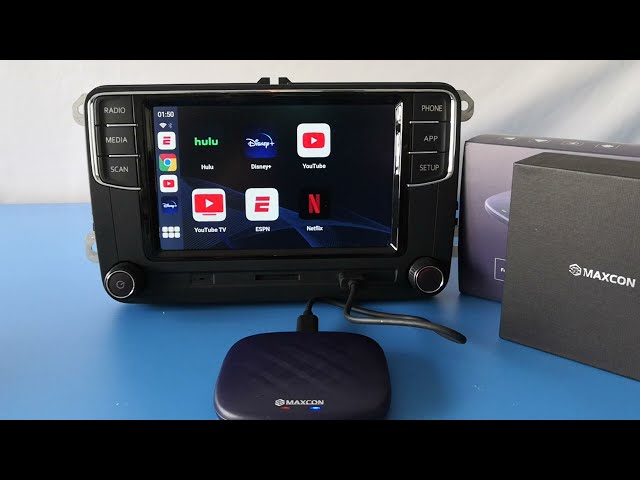 Scumaxcon RCD330 RCD 360 Netflix wireless carplay android auto