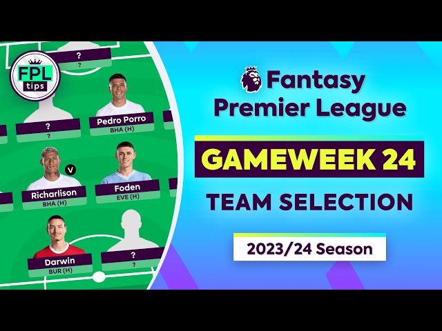 FPL GW24: TEAM SELECTION | Punt on Darwin Nunez? | Gameweek 24 | Fantasy Premier League 2023/24 Tips