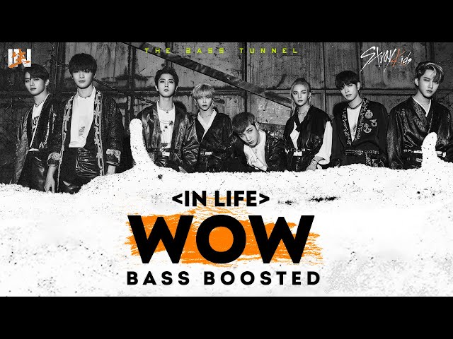 Stray Kids - Wow [REVERB BASS BOOSTED]