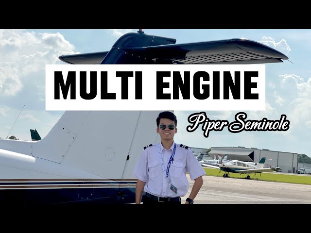 First Multi Engine Flight with Landings & Maneuvers