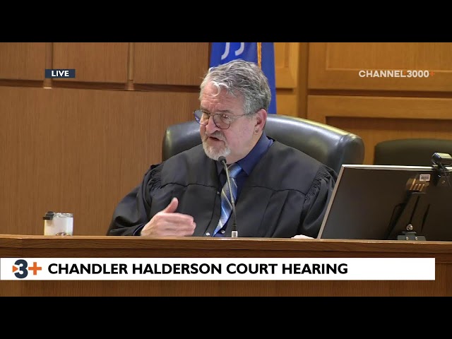 #LIVE: Chandler Halderson back in court for hearing