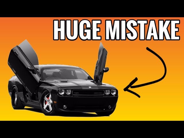 5 Mods You Should NEVER Do To Your DODGE CHALLENGER!