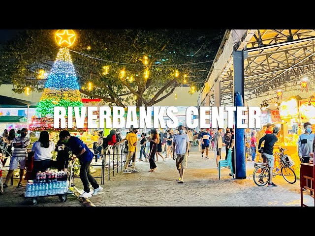 [4K] Riverbanks Center Christmas Walk | Marikina Philippines