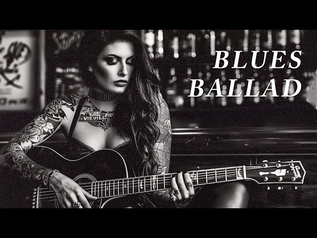 Blues Slow Rock/Ballad - Electric Guitar Blues | Relaxing Blues and Rock Instrumental Jam