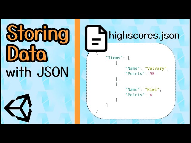 Storing Data (Objects & Lists) with JSON - Unity Tutorial 2021