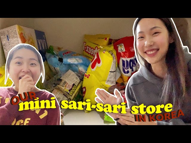 Life in Korea | Mini Sari-Sari Store at Home, OPM Night, Bonding w/ Sylvia