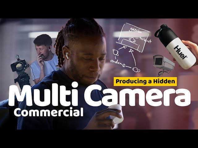 Filming A Hidden Multi Camera Commercial for Huel