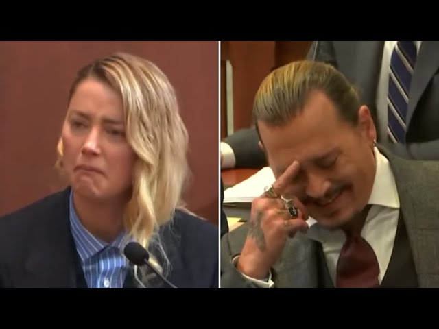 Amber Heard's Terrible Acting | The Johnny Depp Trial in 50 seconds