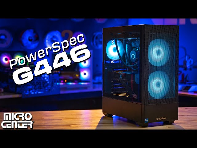 G446 Gaming PC from PowerSpec? More like PowerSpecTACULAR! | Micro Center