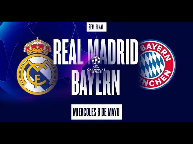 🔴 REAL MADRID vs BAYERN MUNICH EN DIRECTO ⚽ SEMIFINAL VUELTA 🏆